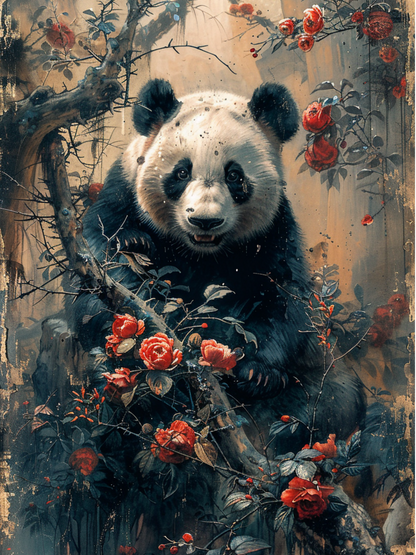 Panda | Diamond Painting
