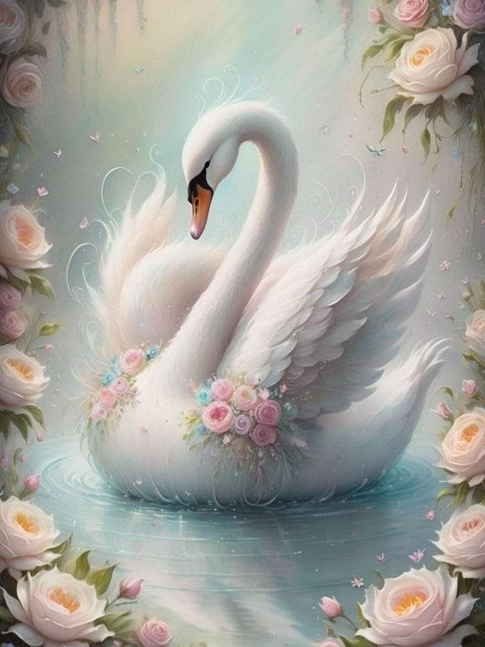 Swan | Diamond Painting