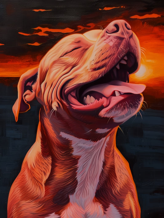 Pit Bull Dog | Diamond Painting