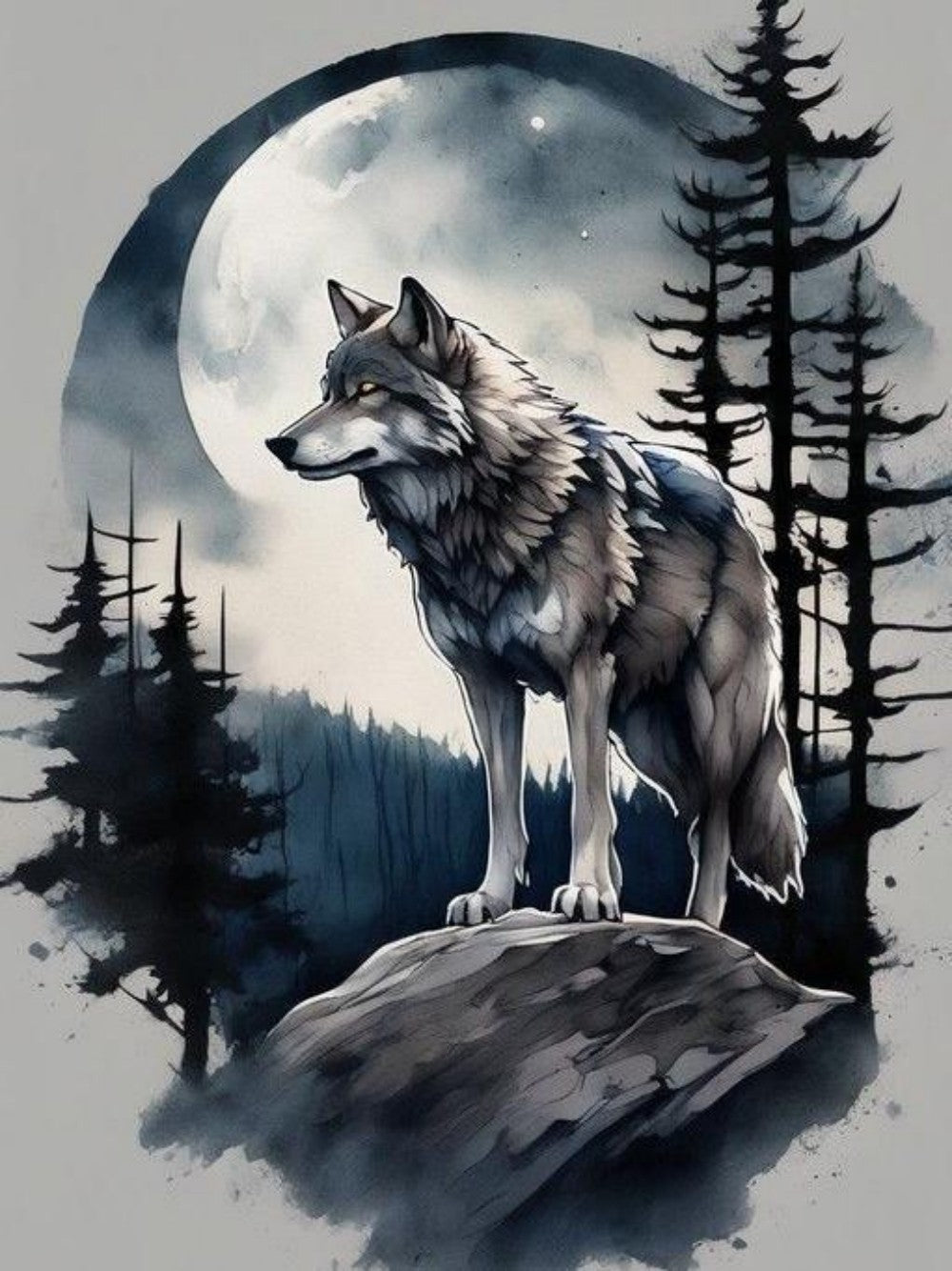 Wolf | Diamond Painting
