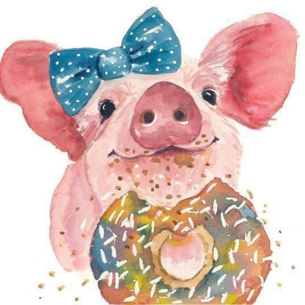 Pig | Diamond Painting