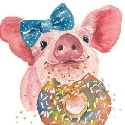 Pig | Diamond Painting