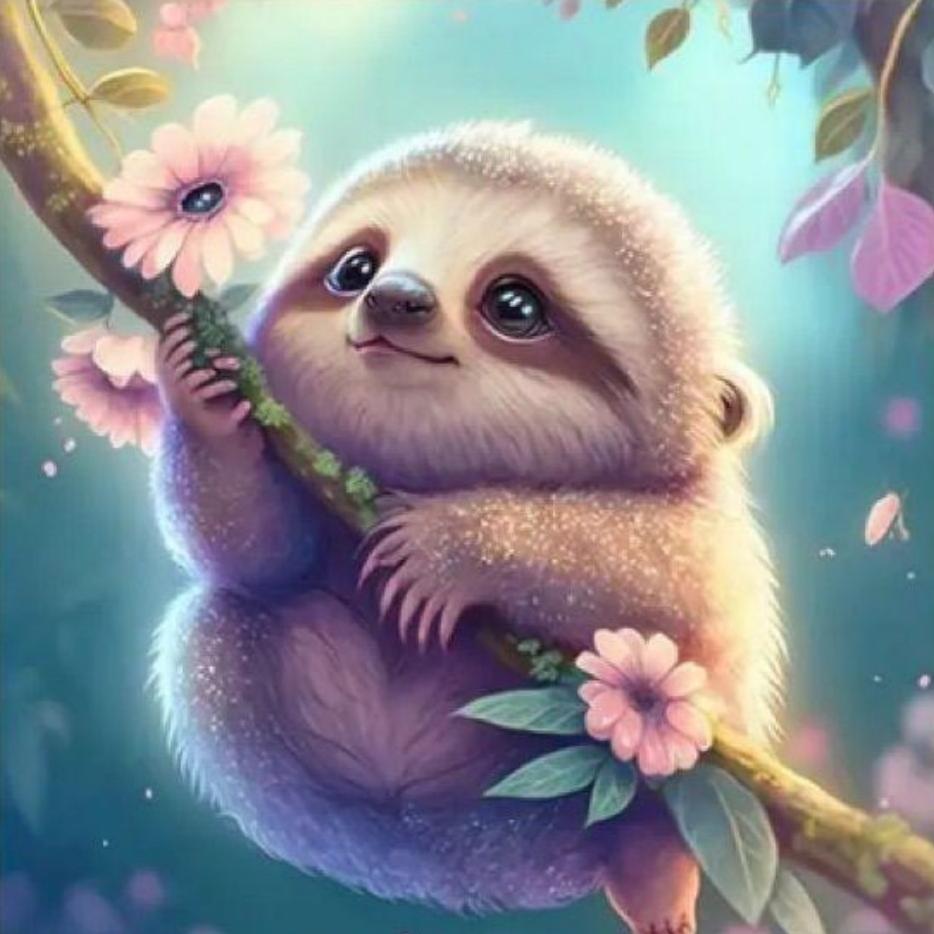 Sloth | Diamond Painting