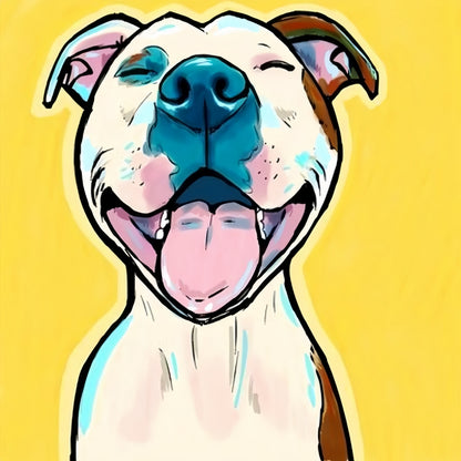 Pit Bull Dog | Diamond Painting