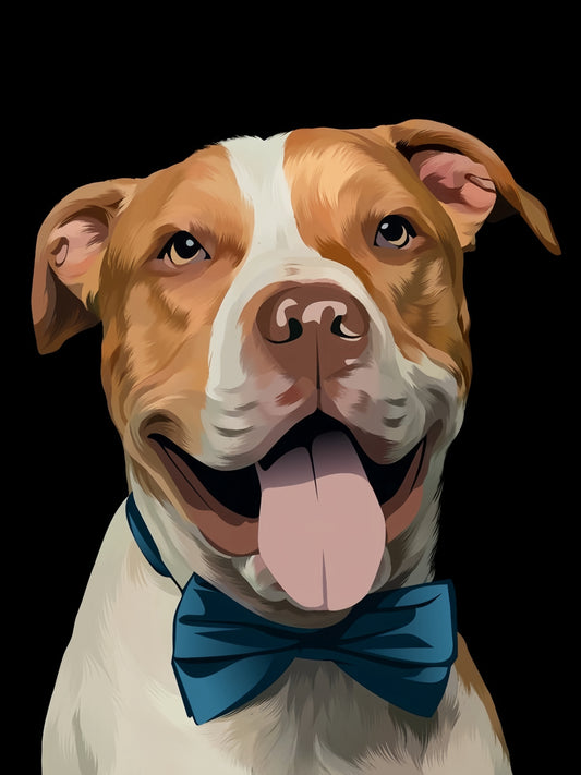 Pit Bull Dog | Diamond Painting