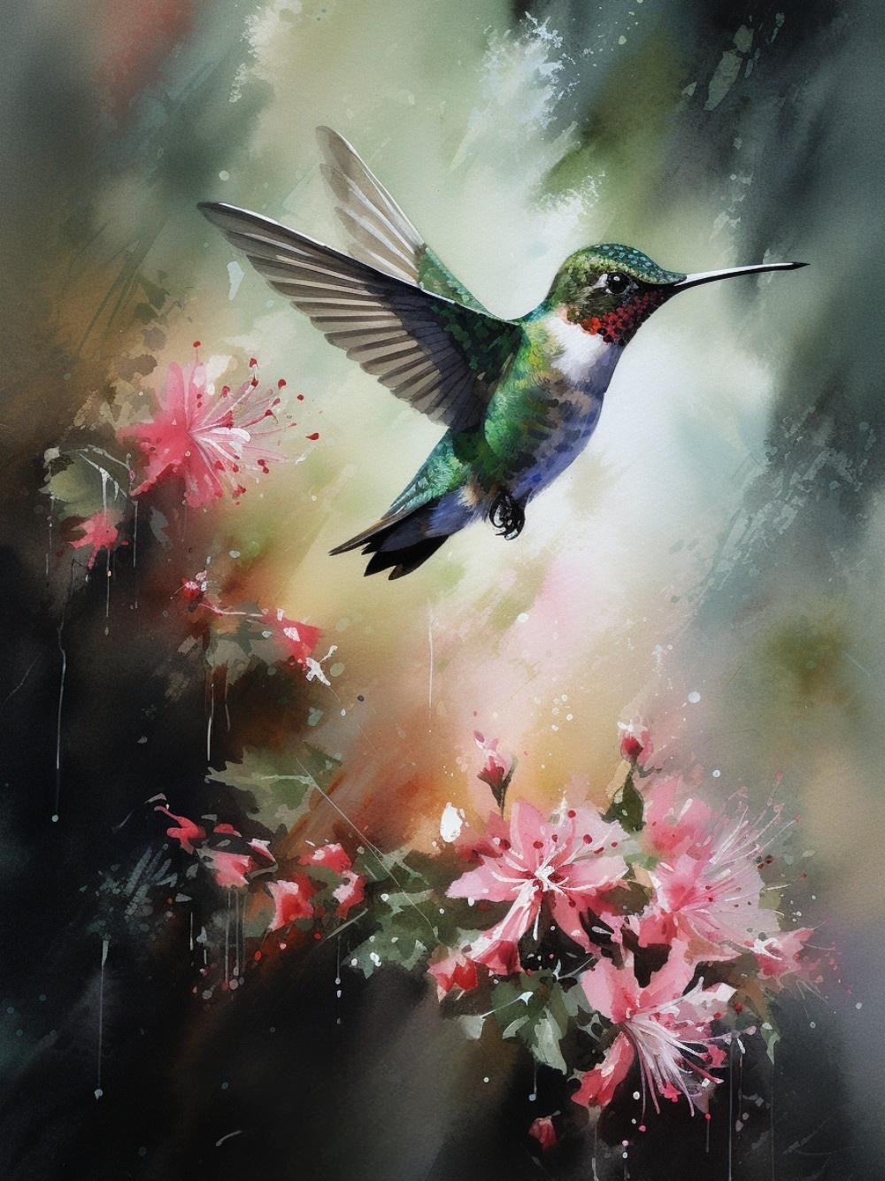 Hummingbird | Diamond Painting