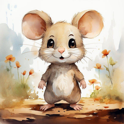 Mouse Rat | Diamond Painting