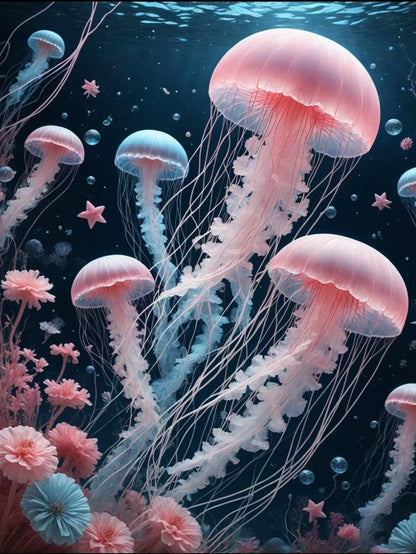 Jellyfish | Diamond Painting