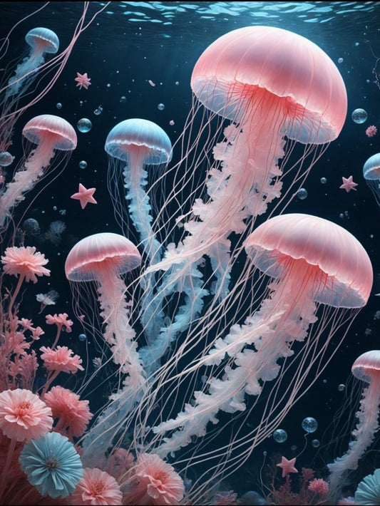 Jellyfish | Diamond Painting