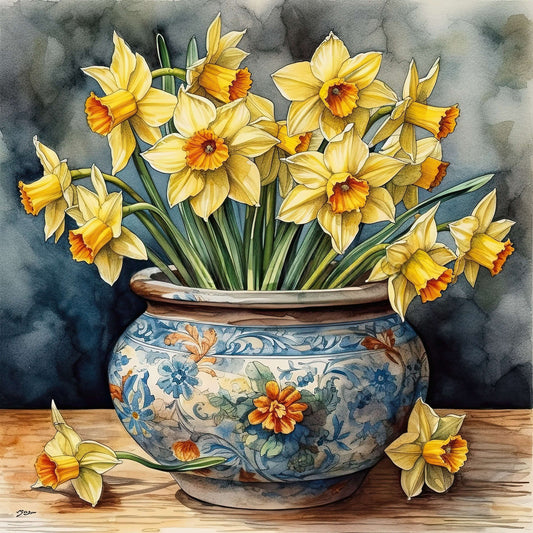 Daffodil | Diamond Painting
