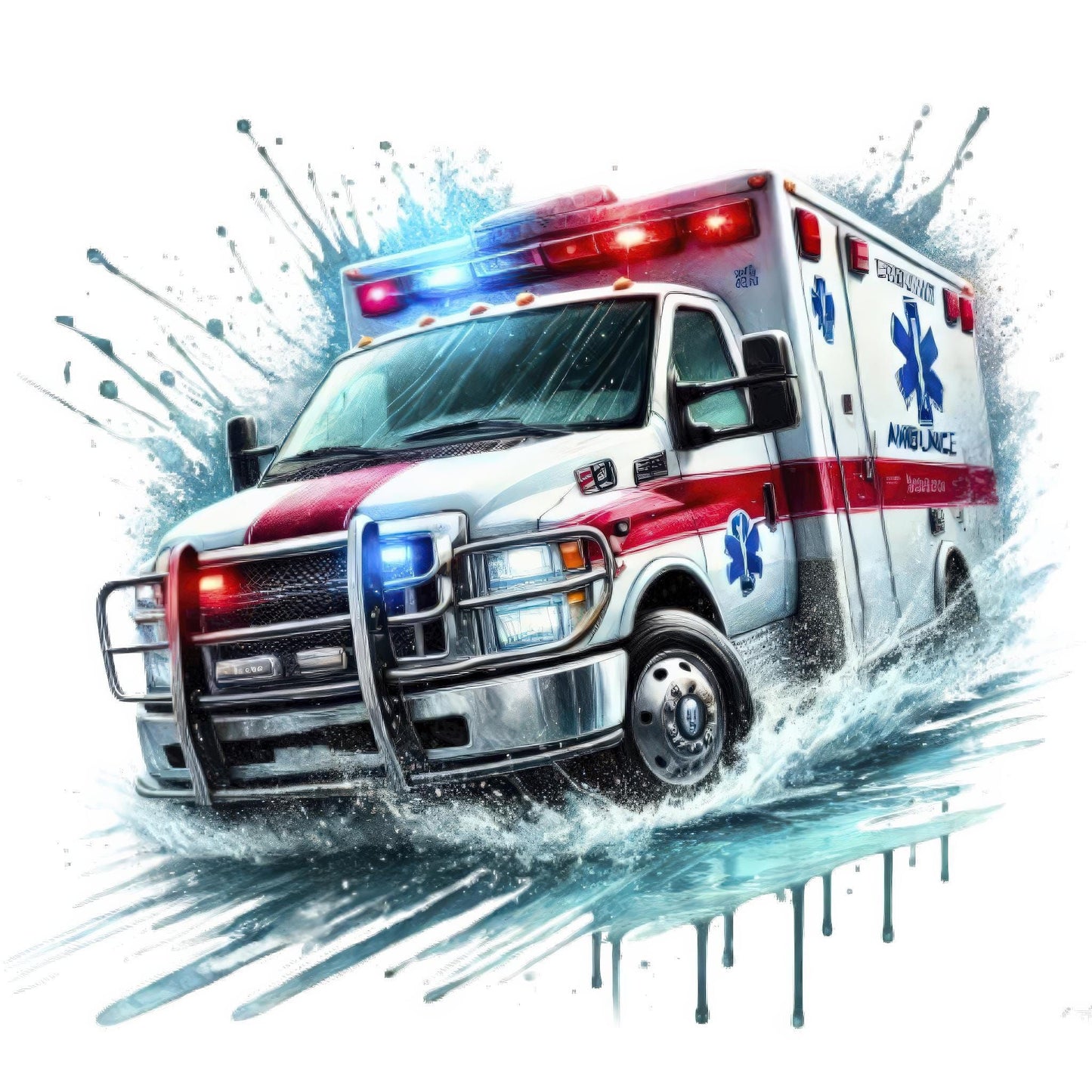Ambulance | Diamond Painting