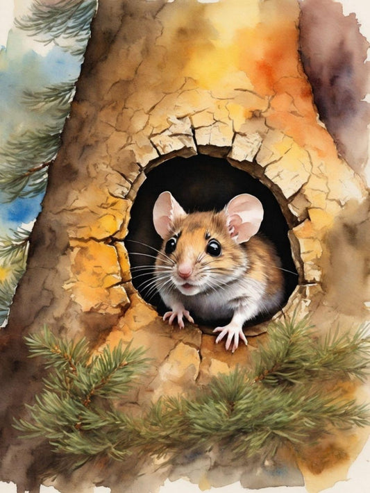 Mouse Rat | Diamond Painting