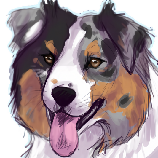 Dog Border Collie | Diamond Painting