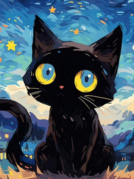 Black Cat | Diamond Painting