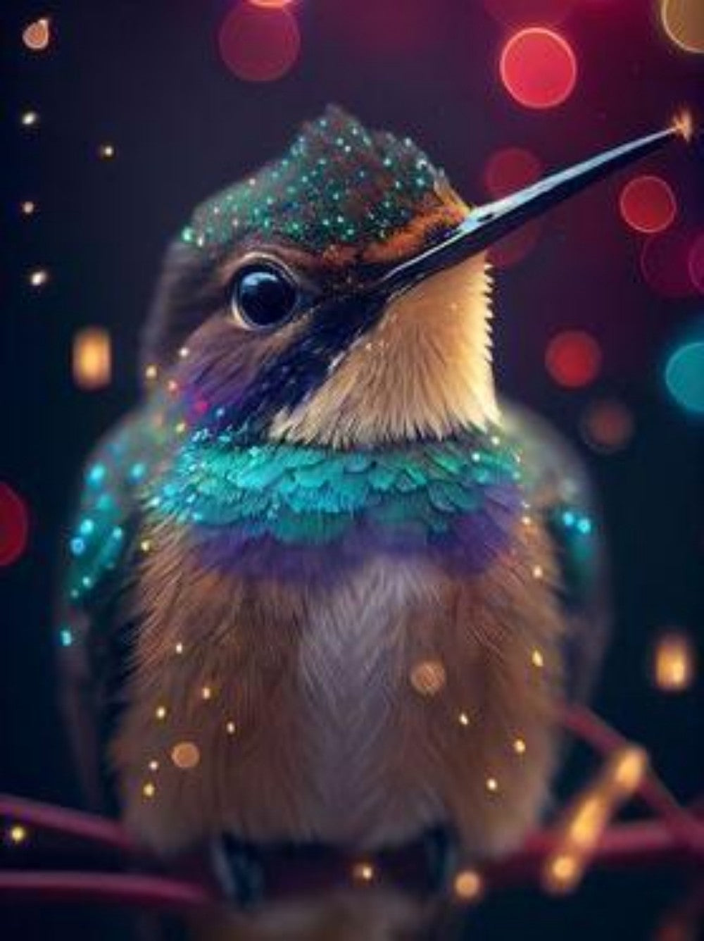 Hummingbird | Diamond Painting