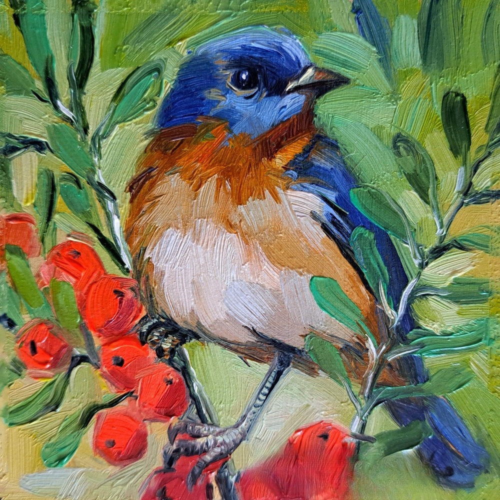 Blue Bird | Diamond Painting