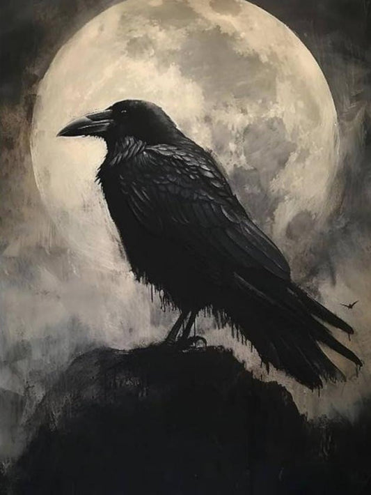 Crow | Diamond Painting