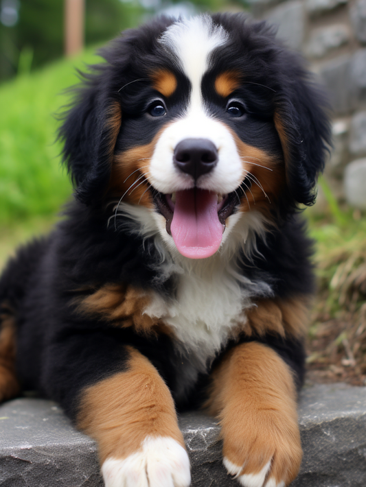 Bernese Mountain Dog | Diamond Painting