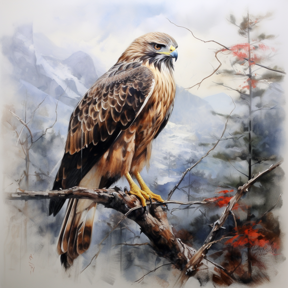 Falcon | Diamond Painting