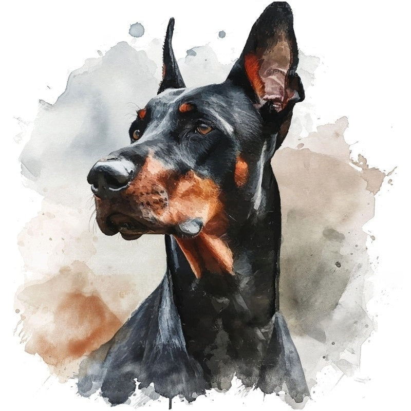 Dog Doberman | Diamond Painting