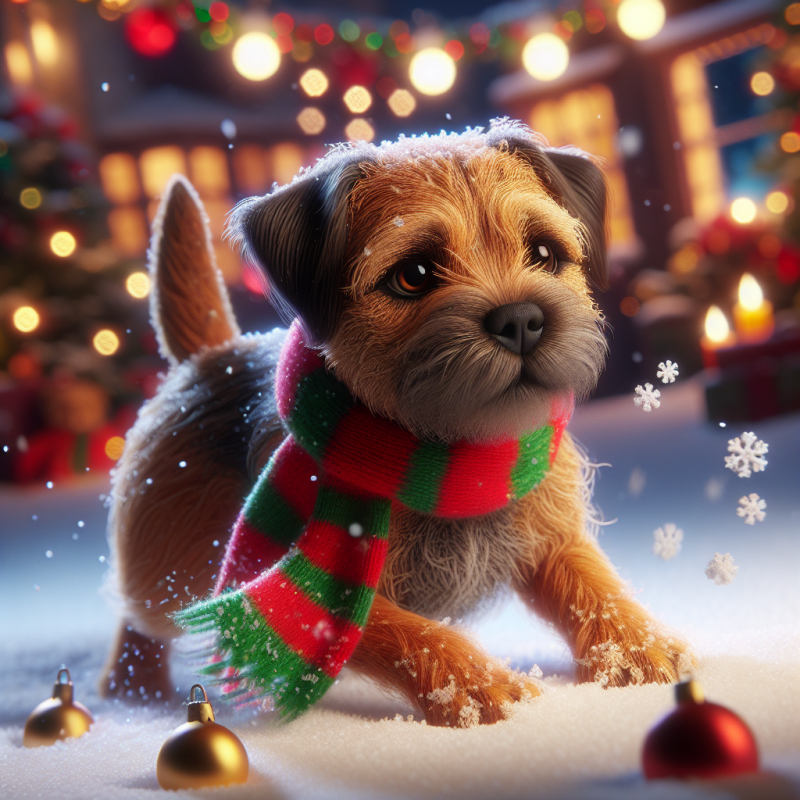 Dog Border Terrier | Diamond Painting