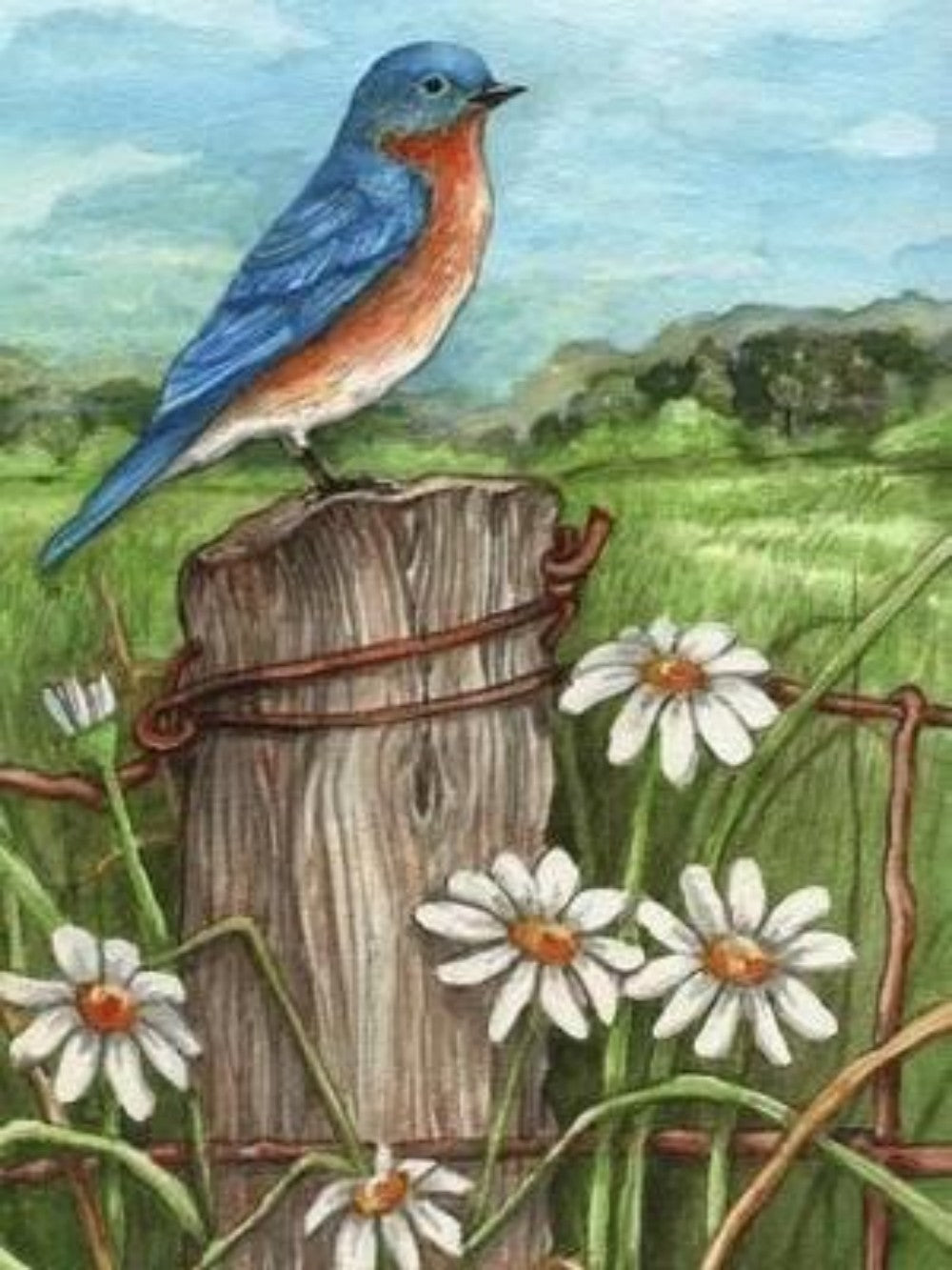 Blue Bird | Diamond Painting