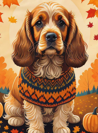 Cocker Spaniel Dog | Diamond Painting