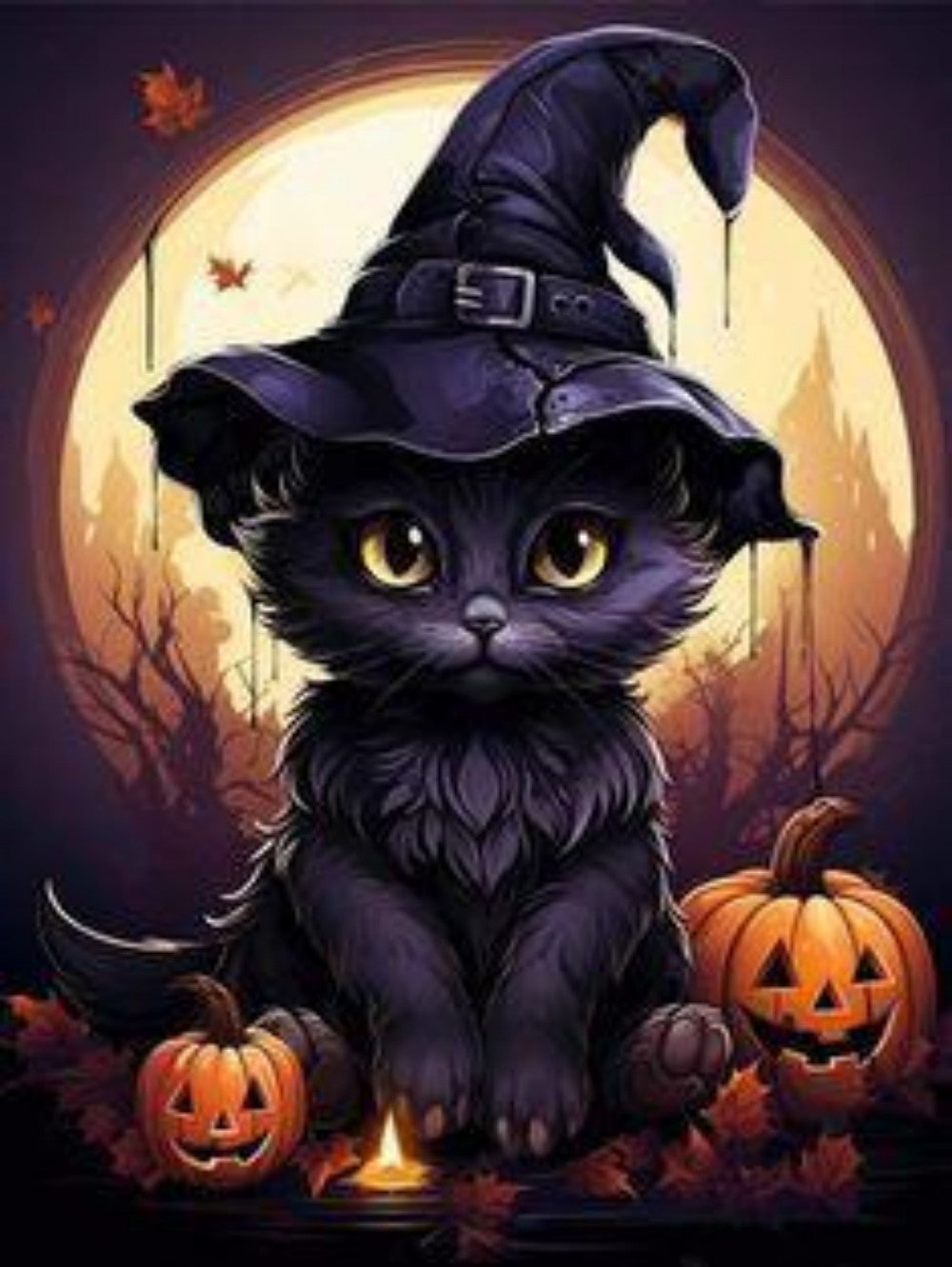 Halloween Cat | Diamond Painting