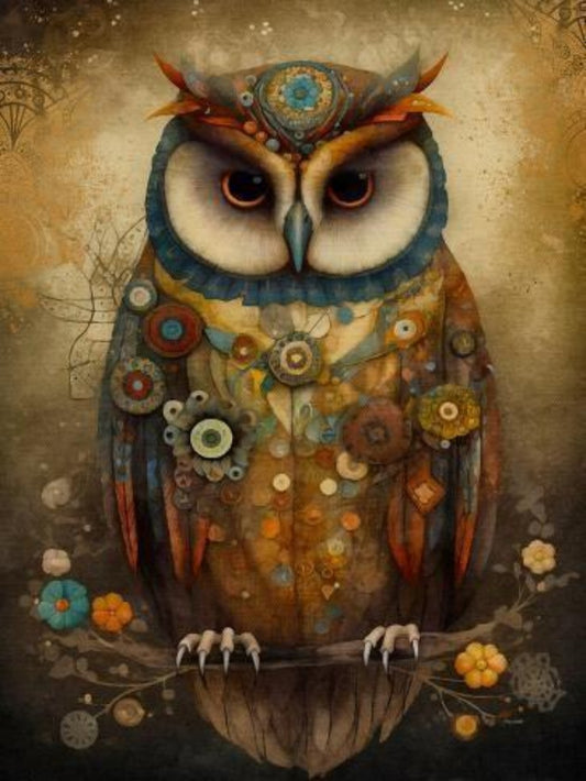 Owl | Diamond Painting