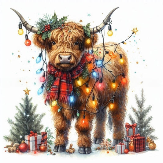 Highland Cow | Diamond Painting