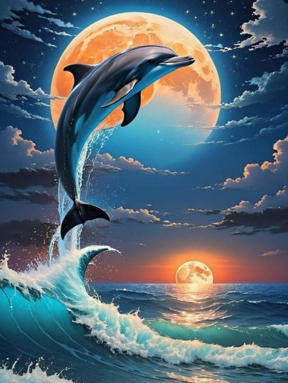 Dolphin | Diamond Painting
