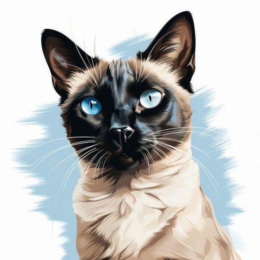 Siamese Cat | Diamond Painting