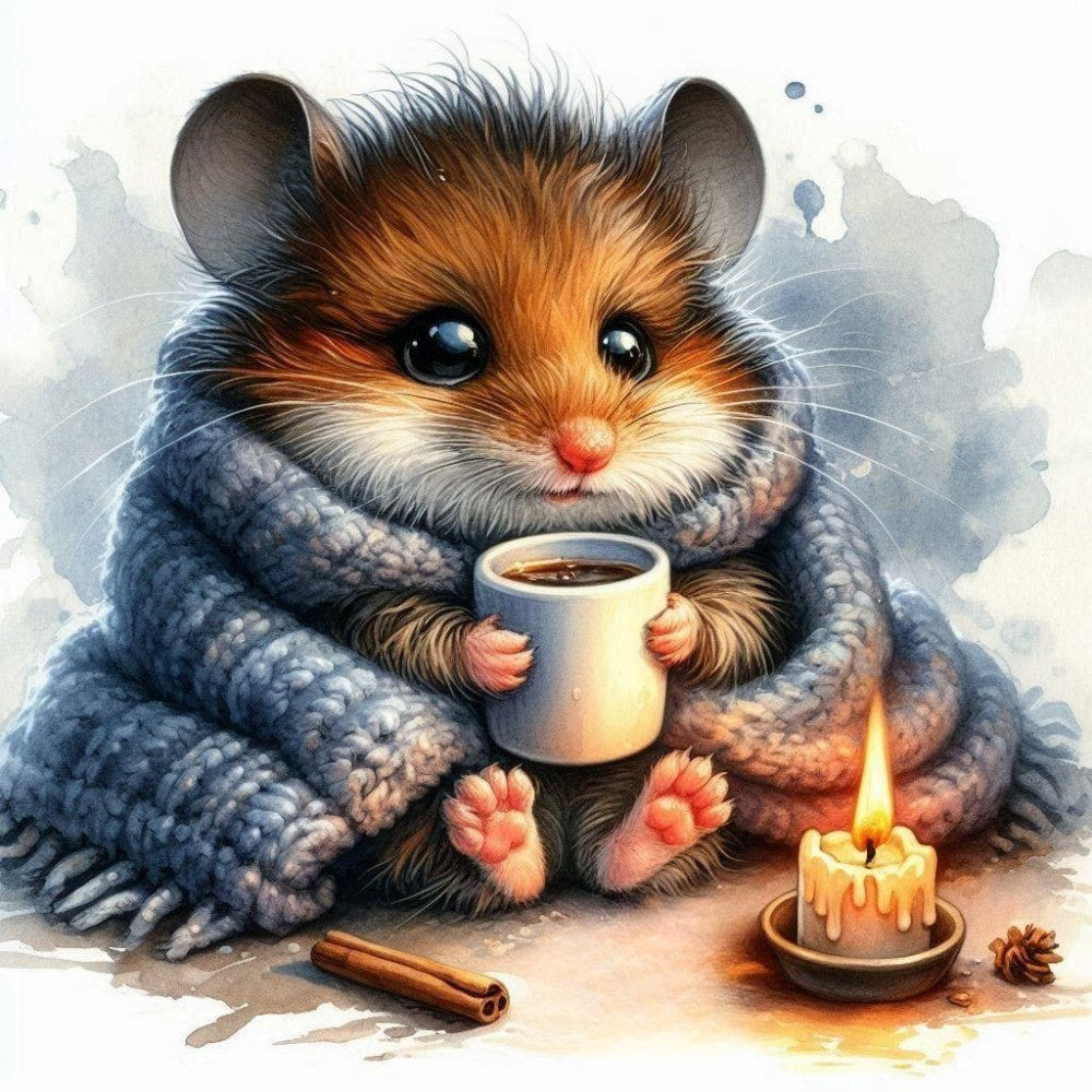 Mouse Rat | Diamond Painting