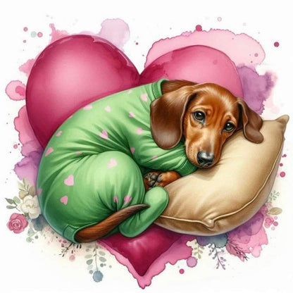 Dachshund Dog | Diamond Painting