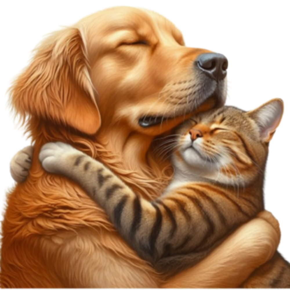 Cat and Dog | Diamond Painting