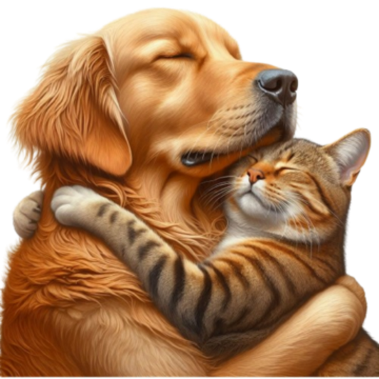 Cat and Dog | Diamond Painting