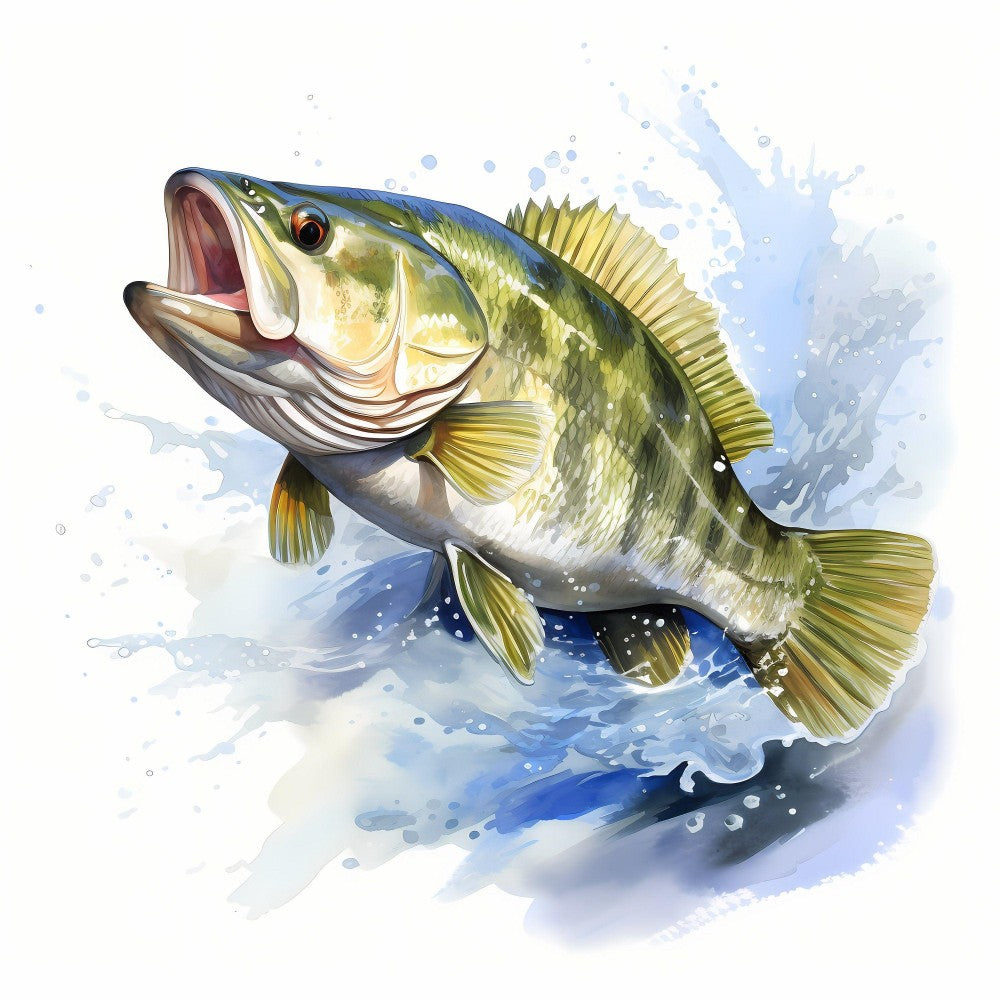 Bass Fish | Diamond Painting