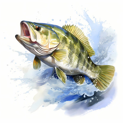 Bass Fish | Diamond Painting