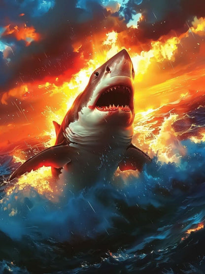 Shark | Diamond Painting