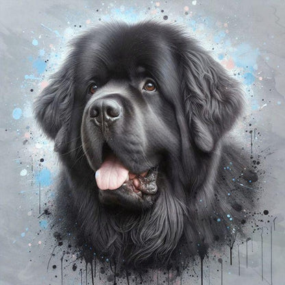 Newfoundland Dog | Diamond Painting