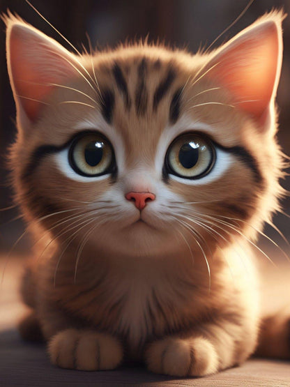 Abyssinian Cat | Diamond Painting