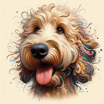 Goldendoodle Dog | Diamond Painting