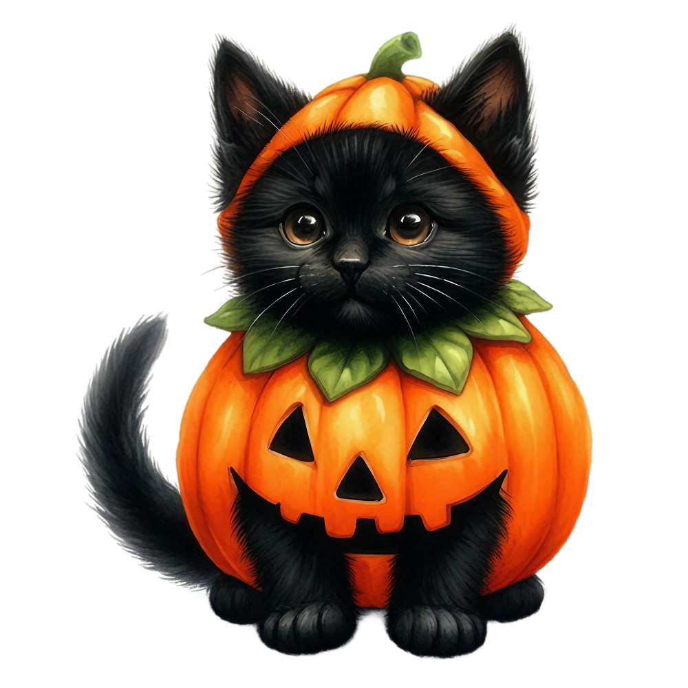 Halloween Cat | Diamond Painting