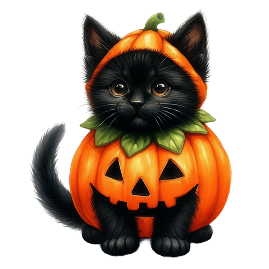 Halloween Cat | Diamond Painting