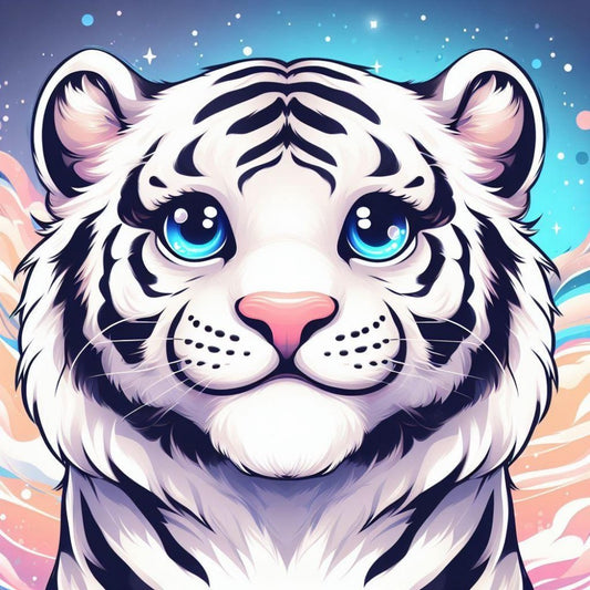 White Tiger | Diamond Painting