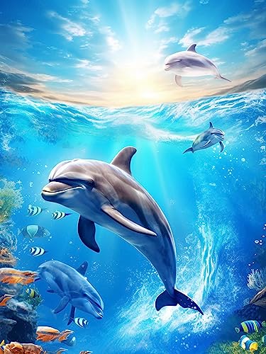 Dolphin | Cross Stitch Embroidery