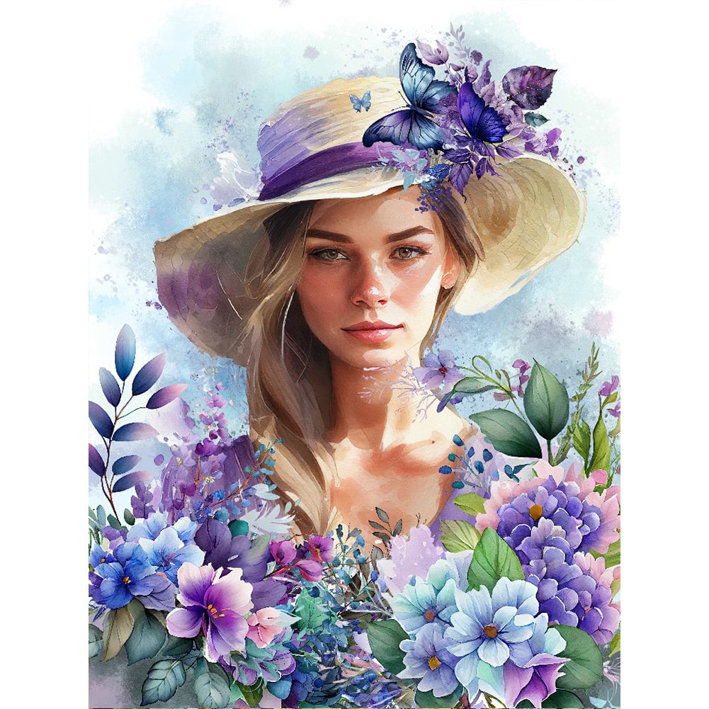 Flower Lavender | Diamond Painting