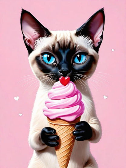 Siamese Cat | Diamond Painting