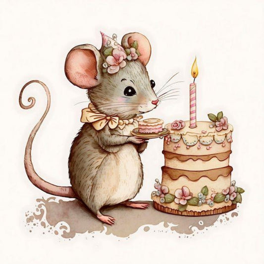 Mouse Rat | Diamond Painting