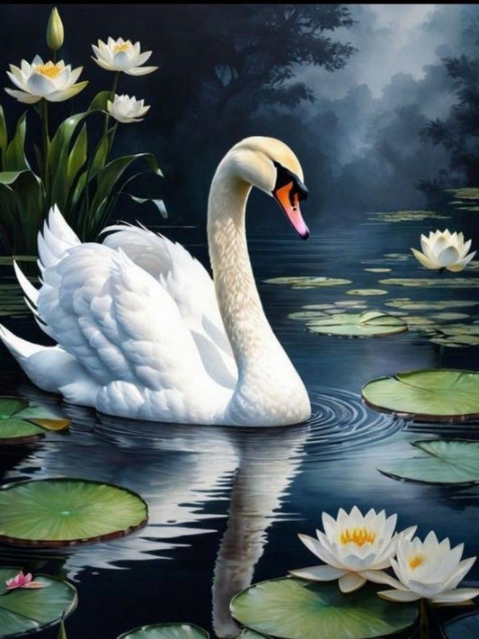 Swan | Diamond Painting